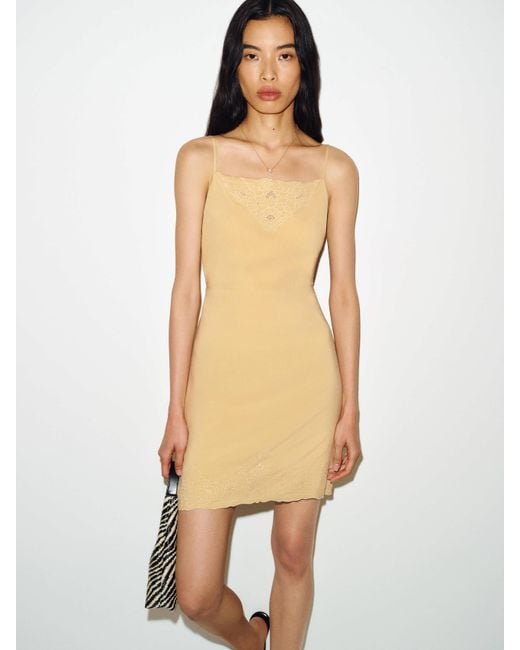 Reformation Natural Storie Dress Lace