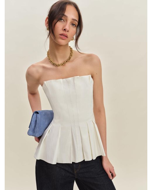 Reformation Natural Ashlyn Top 10