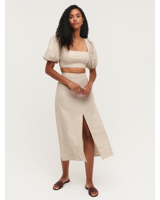 Reformation Natural Jonas Two Piece