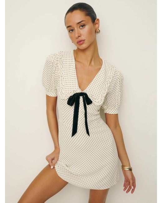 Reformation Natural Kaylia Dress