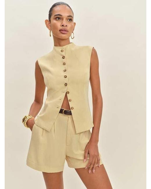 Reformation Natural Mason Short 0