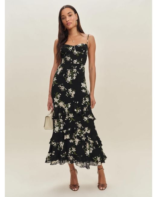 Reformation White Ellora Dress