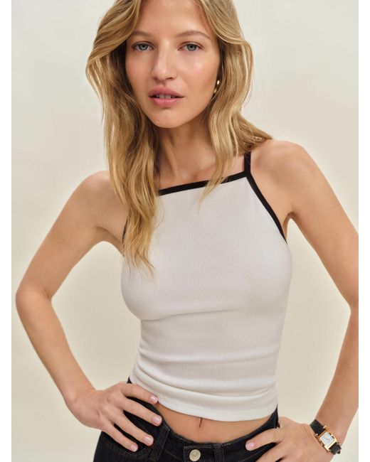Reformation Natural Arnie Tank Top