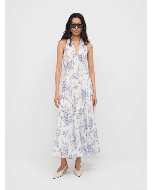 Reformation White Briony Dress