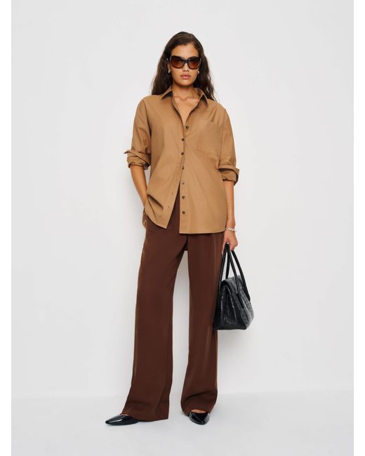 Reformation Multicolor Eli Oversized Shirt