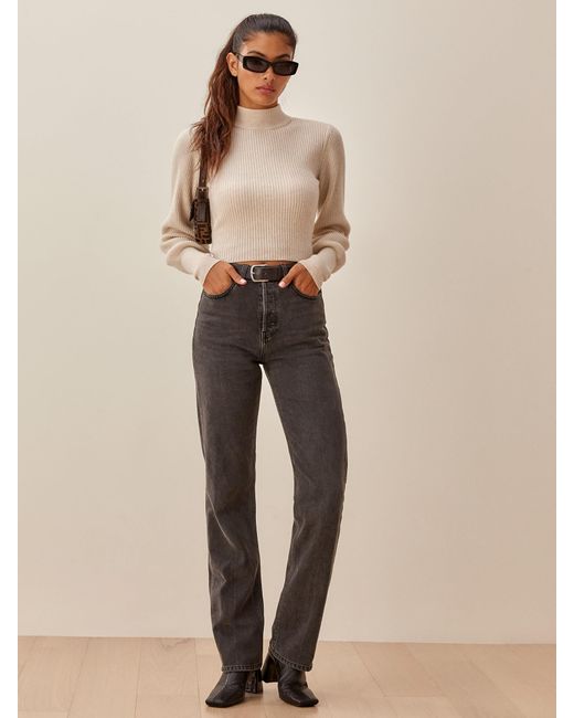 Reformation Denim Cynthia High Rise 