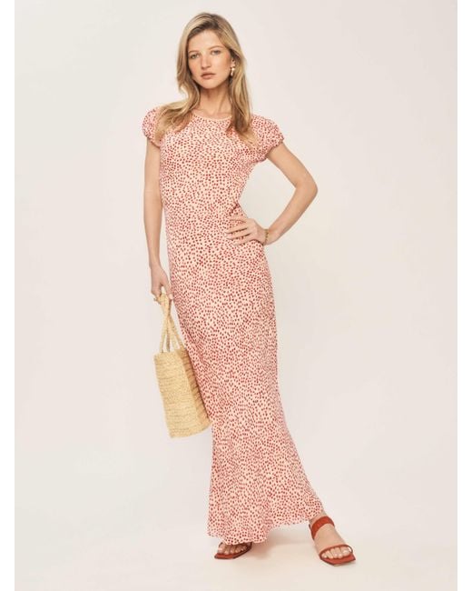 Reformation Natural Leana Dress Lace 4