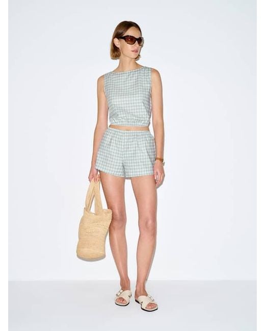 Reformation Blue Toscana Top