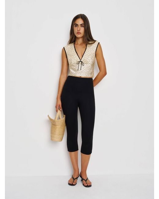 Reformation Natural Cherry Silk Top 10