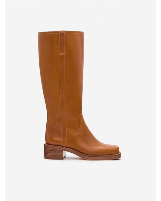 Reformation Blue Frances Knee High Boot 6