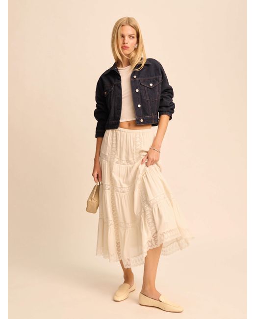 Reformation Natural Maevie Skirt 10