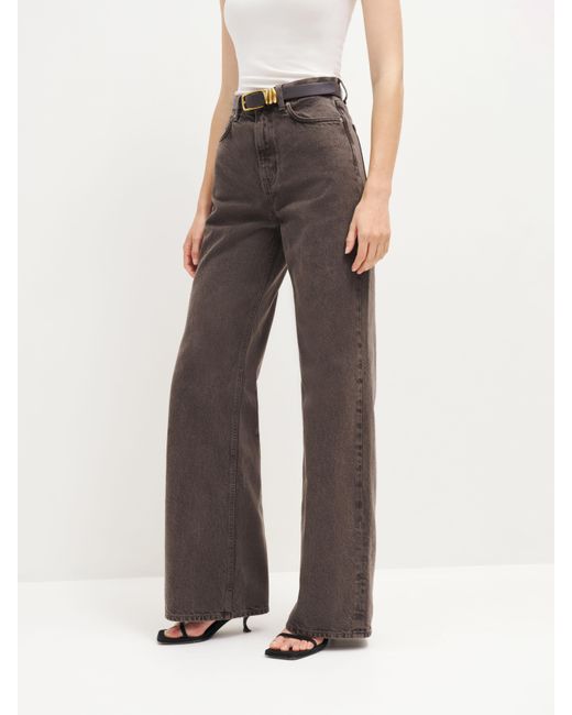 Reformation Multicolor Cary High Rise Slouchy Wide Leg Jeans