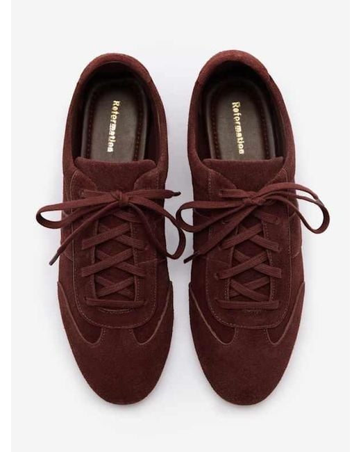 Reformation Brown Terra Sneaker