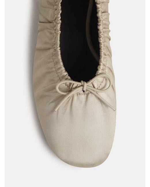 Reformation Natural Brie Ballet Flat 5