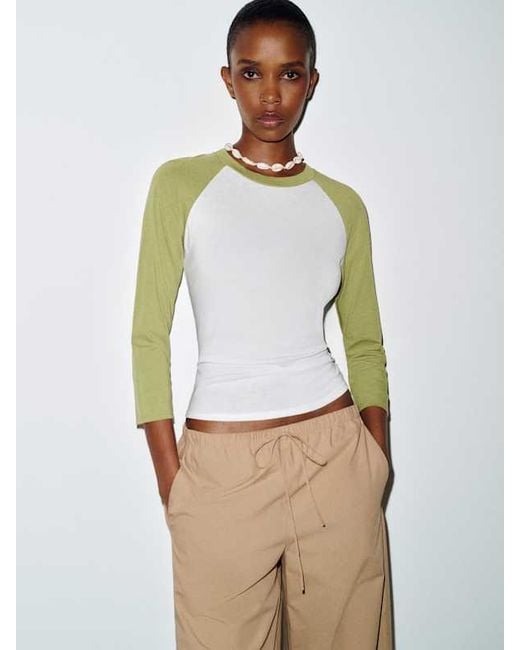 Reformation White Noelle T-Shirt