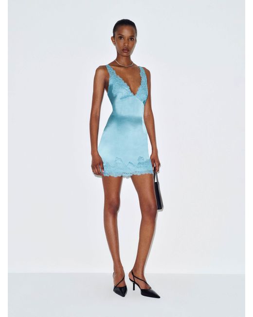 Reformation White Cailen Silk Dress 2