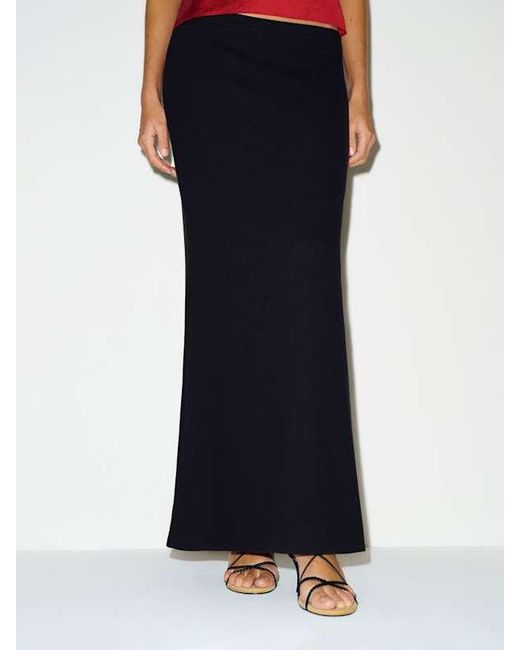 Reformation White Jodie Knit Skirt