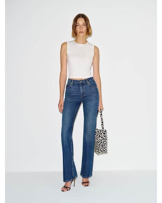 Reformation White Ryland Tank Top