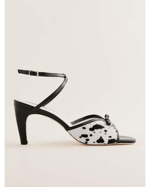 Reformation Multicolor Gene Heeled Sandal