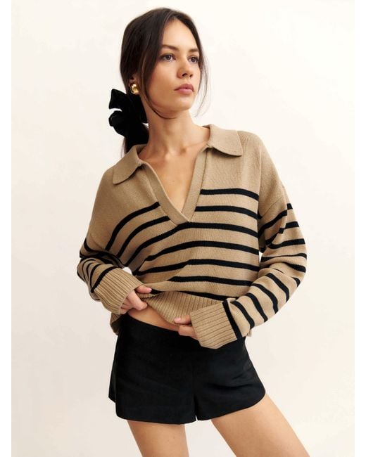 Reformation Natural June Low Rise Short