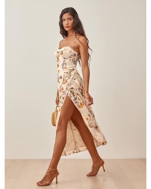 Reformation Brown Kourtney Dress 10