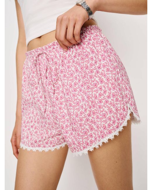 Reformation Pink Toria Short