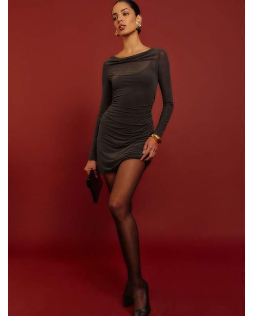 Reformation Reese Knit Dress in Red | Lyst
