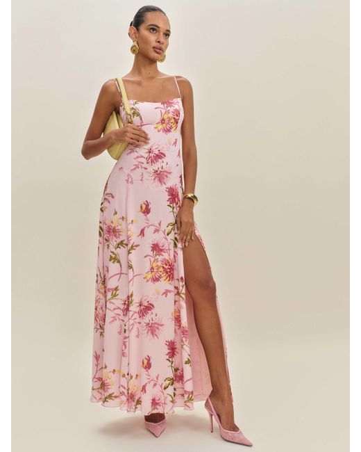 Reformation Pink Bea Dress 2
