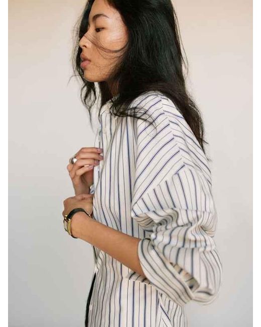 Reformation Gray Vanta Shirt 0