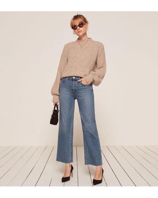 Reformation Denim Petites Fawcett Jean 