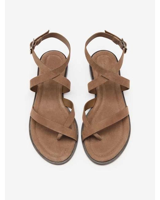 Reformation Multicolor Jane Flat Sandal