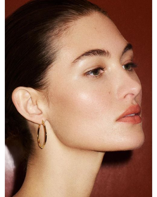 Reformation Brown Florence Hoops