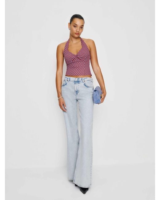 Reformation White Dolce Top 0