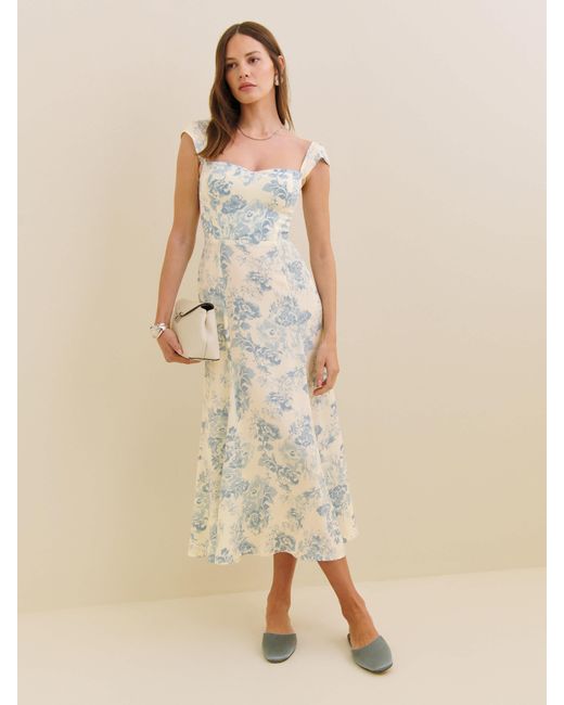Reformation Natural Bryson Dress