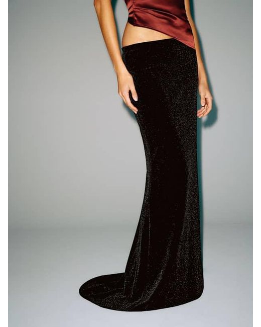 Reformation Multicolor Jayne Knit Skirt Velvet