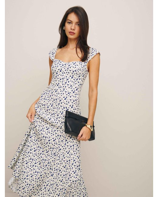 Reformation White Bryson Dress 10