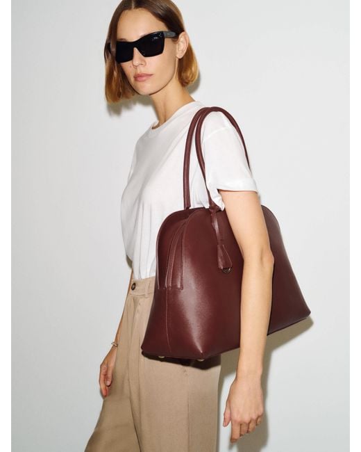 Reformation White Oversized Seraphina Tote