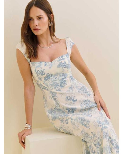 Reformation Natural Bryson Dress