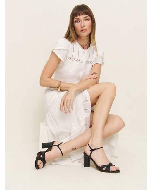 Reformation Natural Petra Cylinder Heel