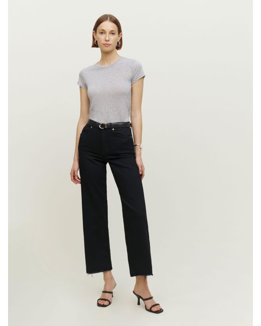 Reformation Denim Emma High Rise Wide 