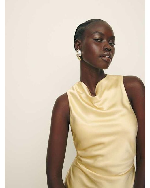 logan silk dress LOGAN SILK SLIP EMERALD