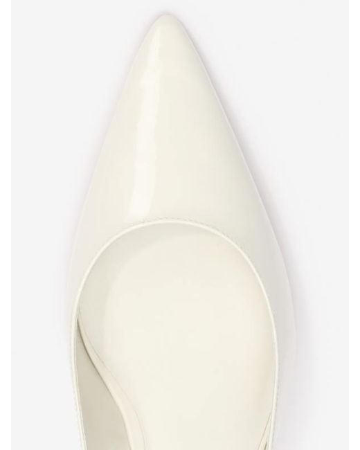 Reformation White Wrenley Heeled Slingback 6