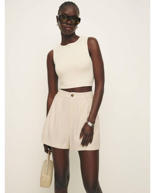 Reformation Natural Mason Short 0