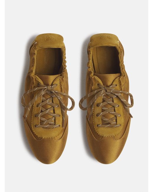 Reformation Green Terra Scrunch Sneaker 5