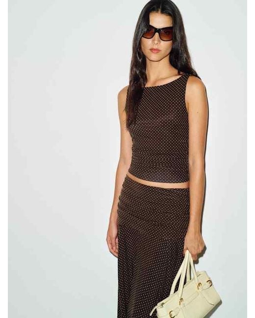 Reformation White Demi Knit Two Piece