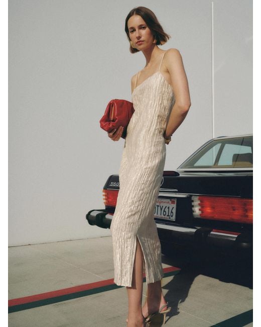 Reformation Yoshe Dress Silk