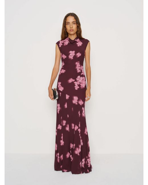 Reformation Brown Alizee Dress 0