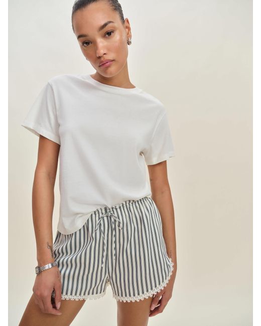 Reformation White Toria Short