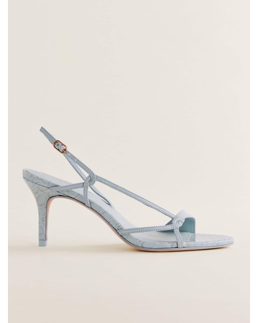 Reformation Natural Nino Slingback Heeled Sandal 5