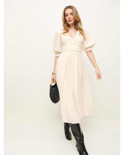 Reformation Natural Mireille Dress 2